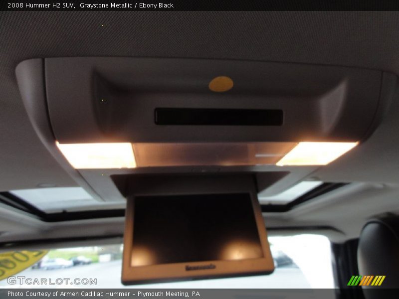 Graystone Metallic / Ebony Black 2008 Hummer H2 SUV