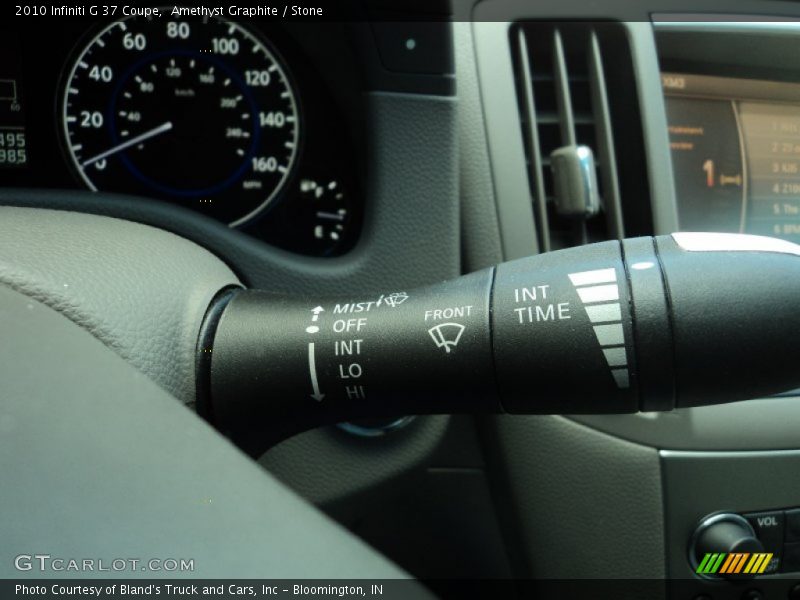 Amethyst Graphite / Stone 2010 Infiniti G 37 Coupe