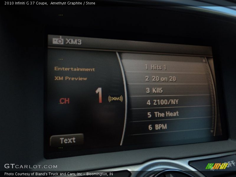 Amethyst Graphite / Stone 2010 Infiniti G 37 Coupe