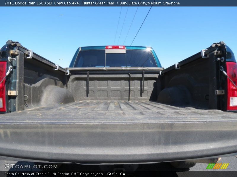 Hunter Green Pearl / Dark Slate Gray/Medium Graystone 2011 Dodge Ram 1500 SLT Crew Cab 4x4