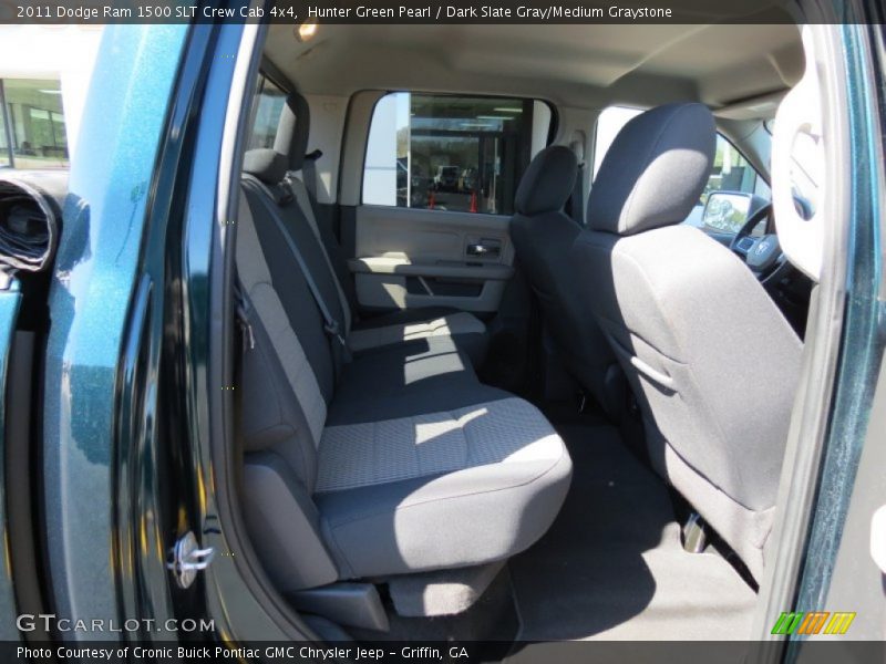 Hunter Green Pearl / Dark Slate Gray/Medium Graystone 2011 Dodge Ram 1500 SLT Crew Cab 4x4