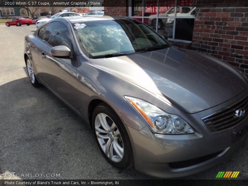 Amethyst Graphite / Stone 2010 Infiniti G 37 Coupe
