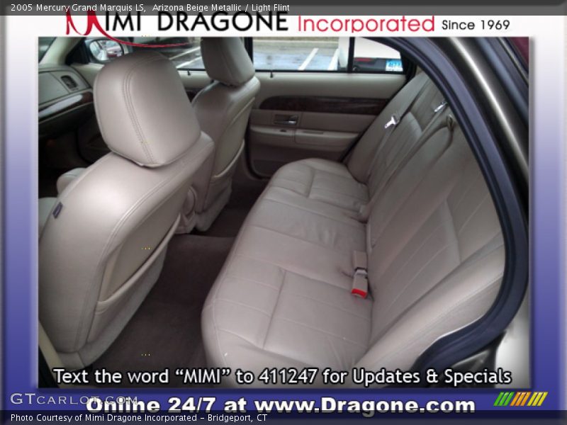 Arizona Beige Metallic / Light Flint 2005 Mercury Grand Marquis LS