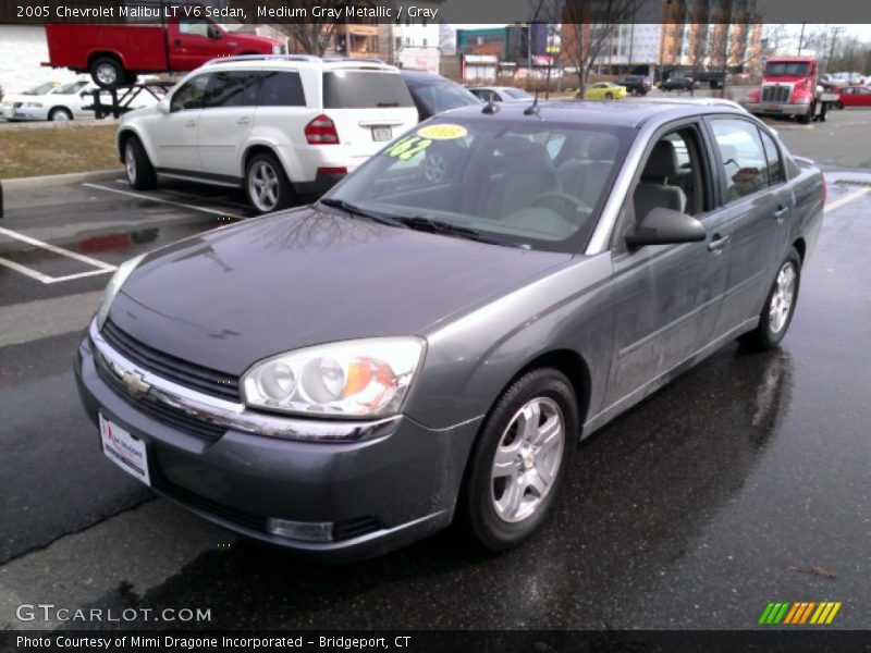 Medium Gray Metallic / Gray 2005 Chevrolet Malibu LT V6 Sedan