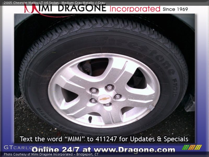 Medium Gray Metallic / Gray 2005 Chevrolet Malibu LT V6 Sedan