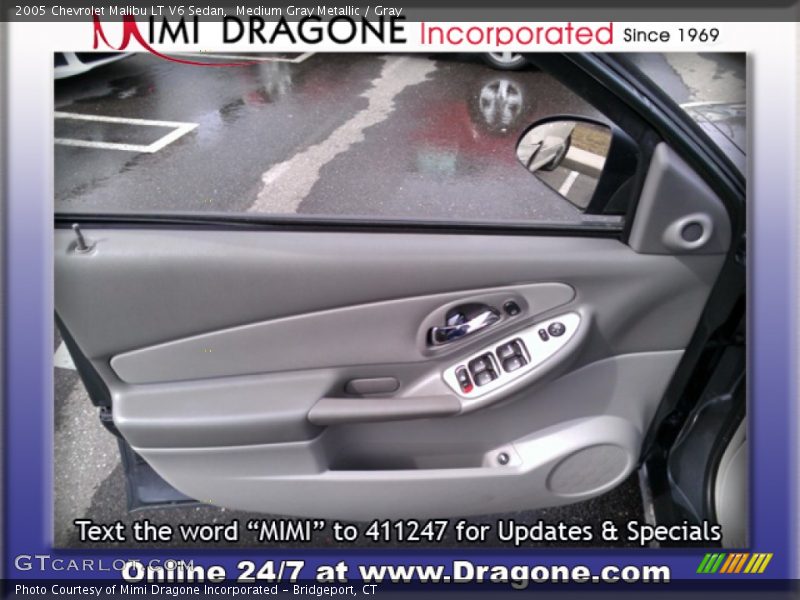 Medium Gray Metallic / Gray 2005 Chevrolet Malibu LT V6 Sedan
