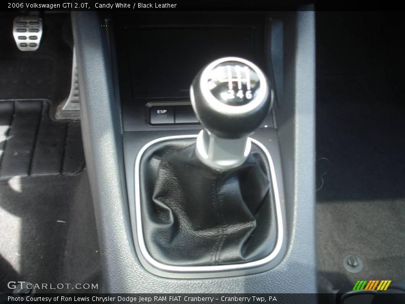 Candy White / Black Leather 2006 Volkswagen GTI 2.0T