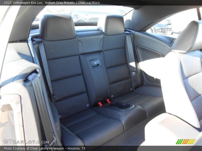 Indium Gray Metallic / Charcoal/Black 2013 Volkswagen Eos Lux
