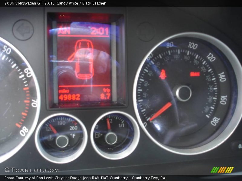 Candy White / Black Leather 2006 Volkswagen GTI 2.0T