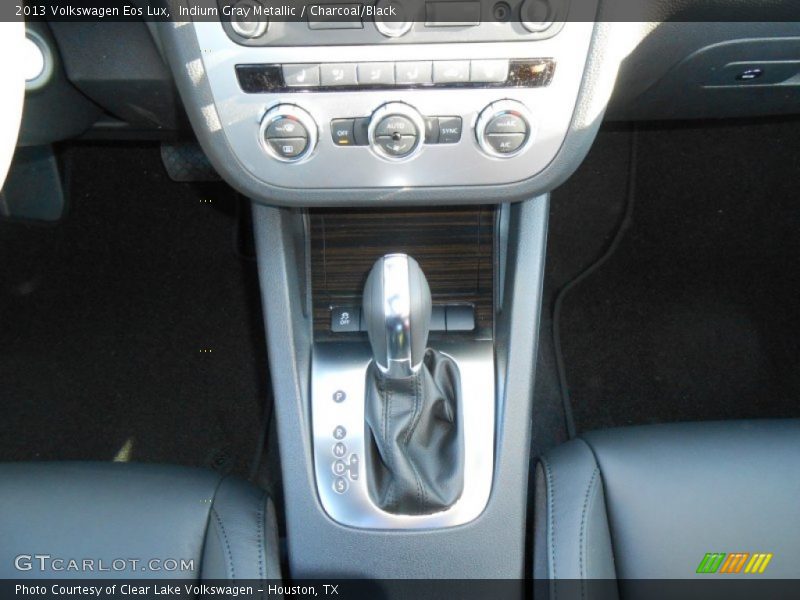 Indium Gray Metallic / Charcoal/Black 2013 Volkswagen Eos Lux