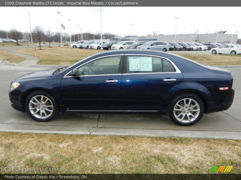  2009 Malibu LTZ Sedan Imperial Blue Metallic