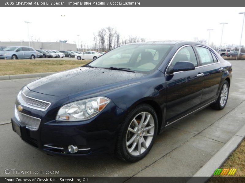 Front 3/4 View of 2009 Malibu LTZ Sedan