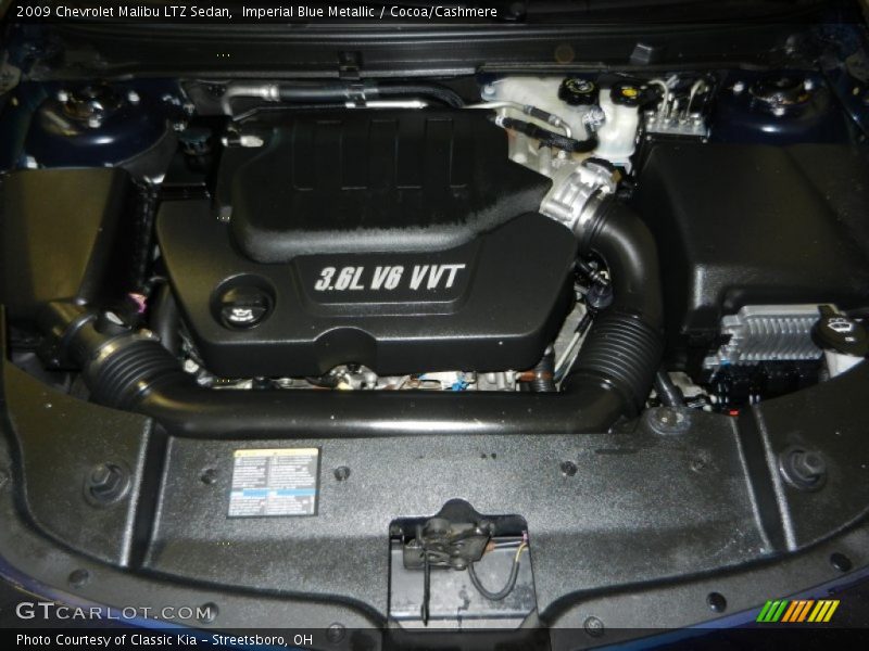  2009 Malibu LTZ Sedan Engine - 3.6 Liter DOHC 24-Valve VVT V6
