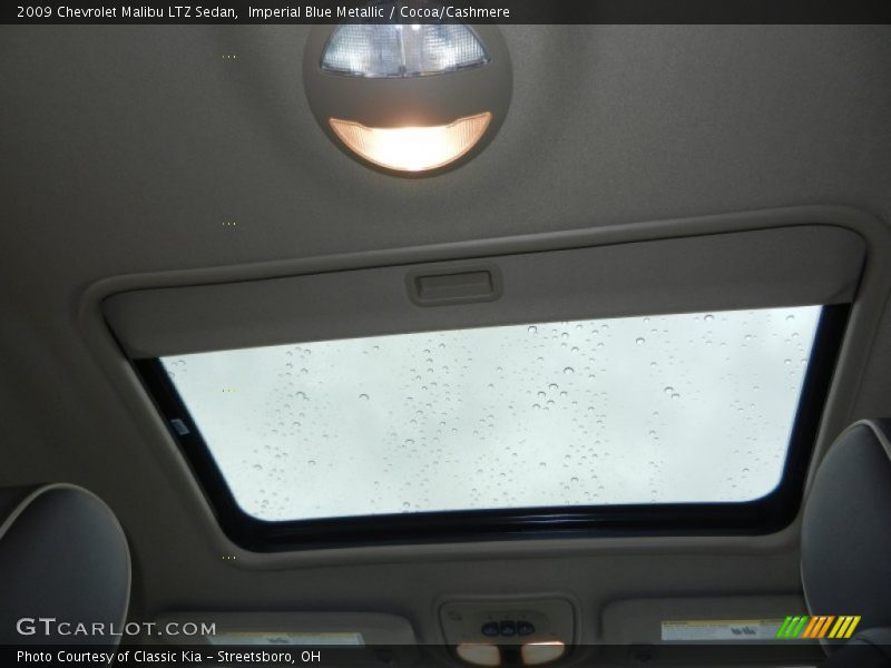 Imperial Blue Metallic / Cocoa/Cashmere 2009 Chevrolet Malibu LTZ Sedan