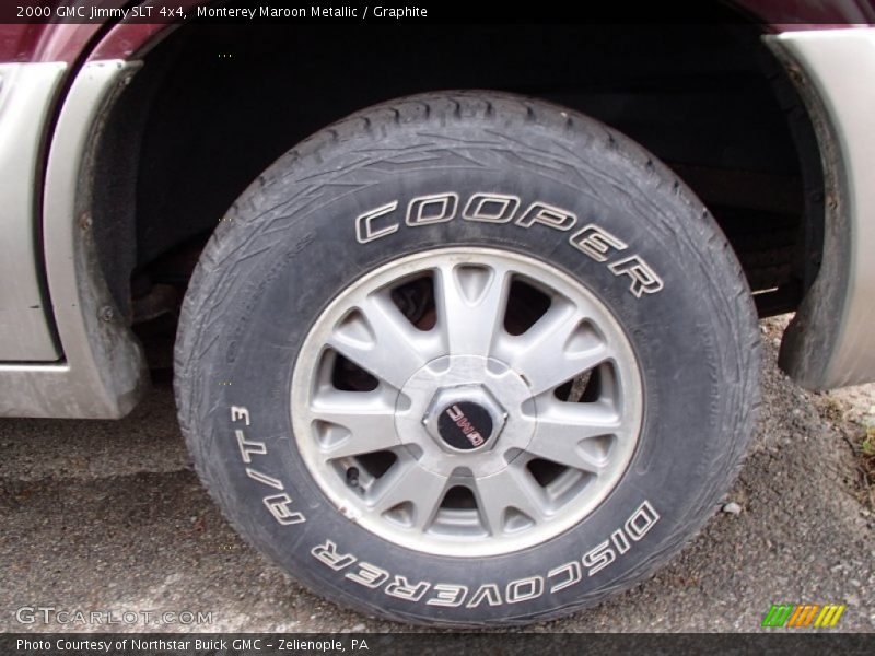 Monterey Maroon Metallic / Graphite 2000 GMC Jimmy SLT 4x4