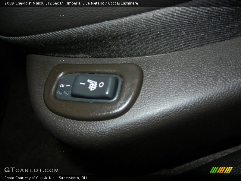Imperial Blue Metallic / Cocoa/Cashmere 2009 Chevrolet Malibu LTZ Sedan