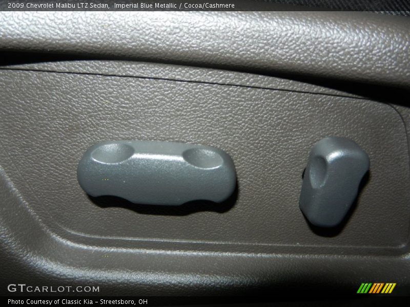 Imperial Blue Metallic / Cocoa/Cashmere 2009 Chevrolet Malibu LTZ Sedan