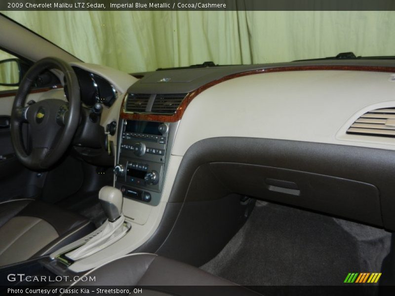 Imperial Blue Metallic / Cocoa/Cashmere 2009 Chevrolet Malibu LTZ Sedan