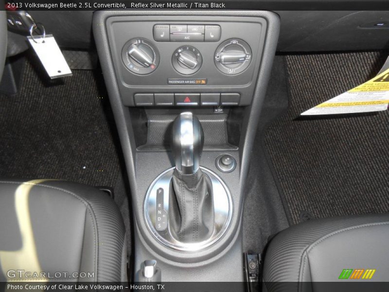 Reflex Silver Metallic / Titan Black 2013 Volkswagen Beetle 2.5L Convertible