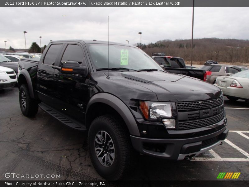 Front 3/4 View of 2012 F150 SVT Raptor SuperCrew 4x4