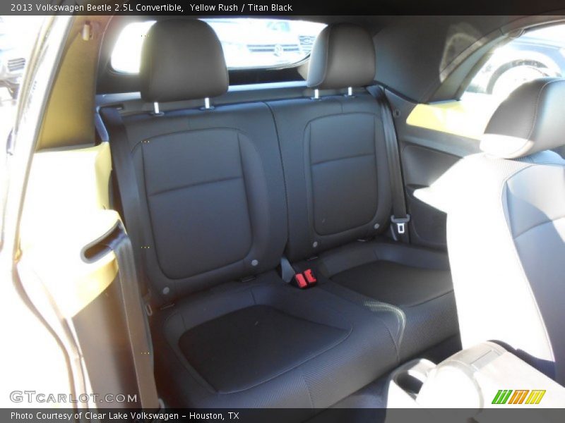 Yellow Rush / Titan Black 2013 Volkswagen Beetle 2.5L Convertible