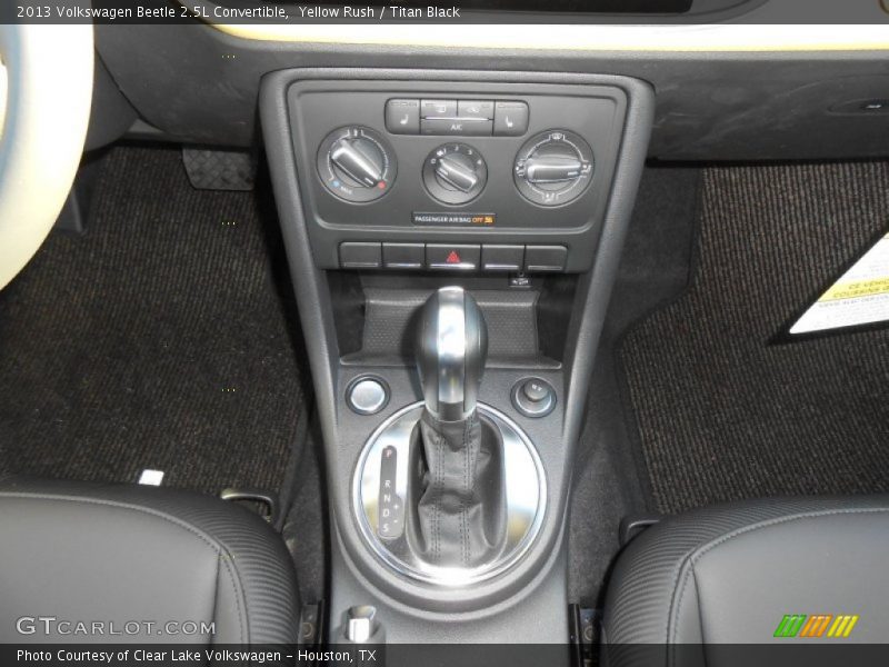Yellow Rush / Titan Black 2013 Volkswagen Beetle 2.5L Convertible