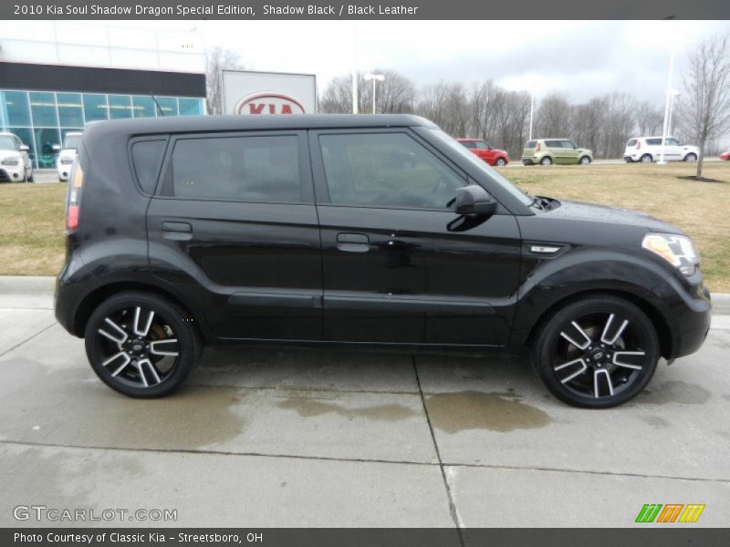 Shadow Black / Black Leather 2010 Kia Soul Shadow Dragon Special Edition