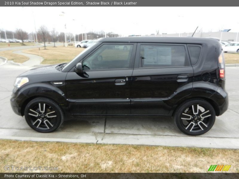 Shadow Black / Black Leather 2010 Kia Soul Shadow Dragon Special Edition