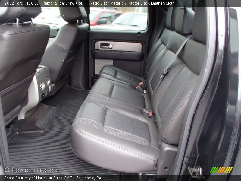 Rear Seat of 2012 F150 SVT Raptor SuperCrew 4x4