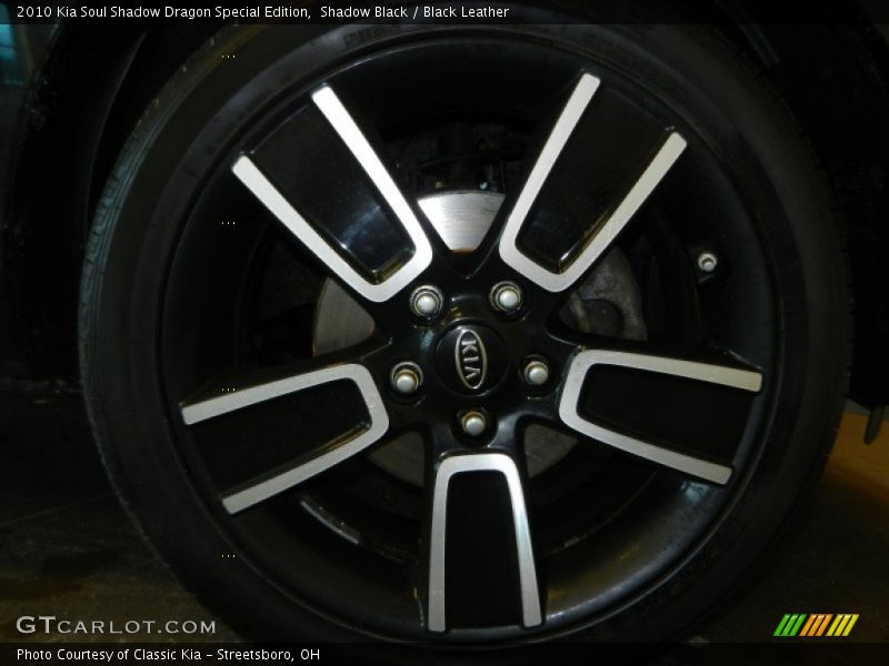 Shadow Black / Black Leather 2010 Kia Soul Shadow Dragon Special Edition