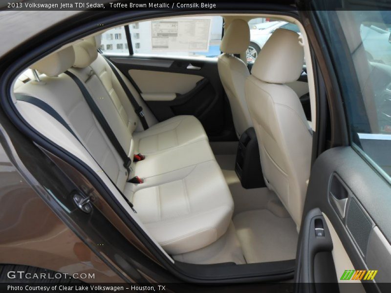 Toffee Brown Metallic / Cornsilk Beige 2013 Volkswagen Jetta TDI Sedan