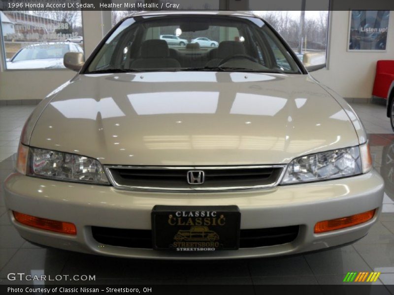Heather Mist Metallic / Gray 1996 Honda Accord LX Sedan