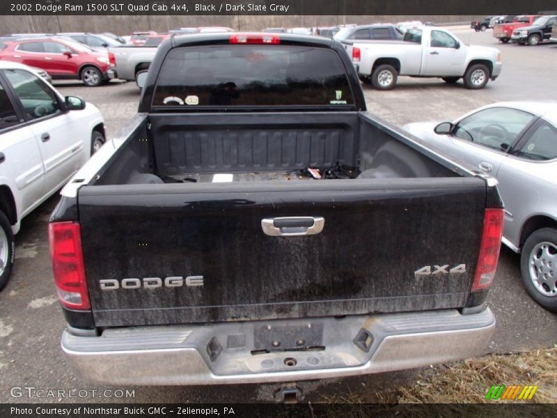 Black / Dark Slate Gray 2002 Dodge Ram 1500 SLT Quad Cab 4x4