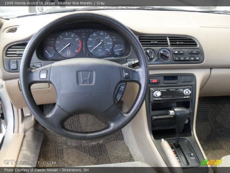 Heather Mist Metallic / Gray 1996 Honda Accord LX Sedan