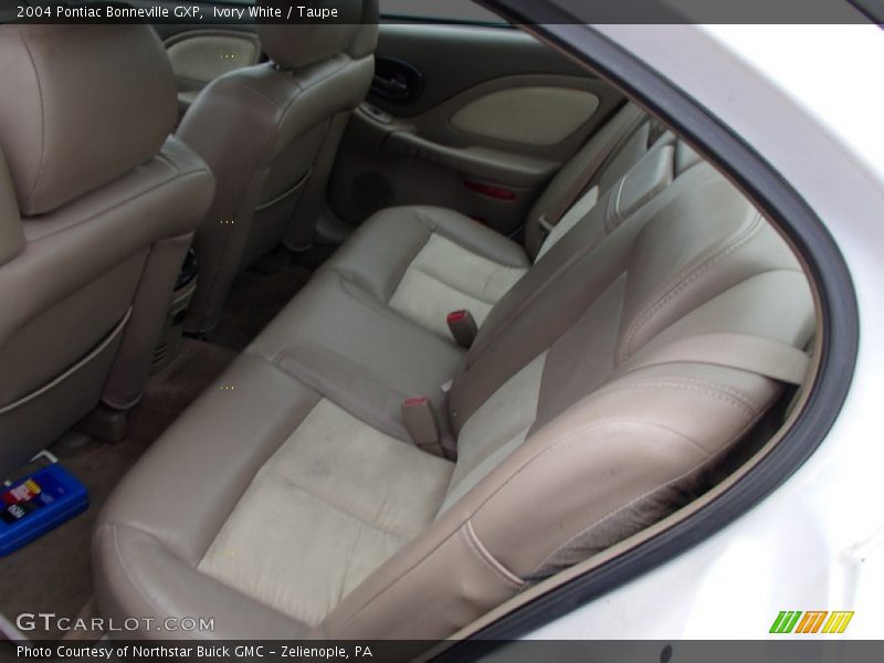Rear Seat of 2004 Bonneville GXP