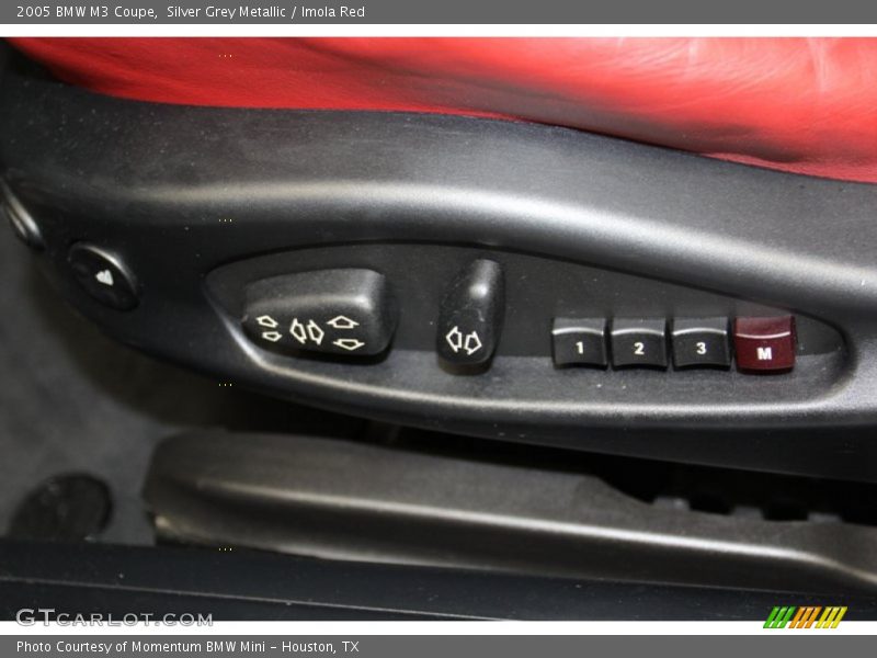 Controls of 2005 M3 Coupe