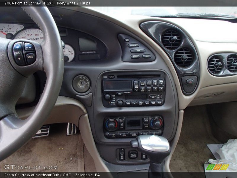 Controls of 2004 Bonneville GXP