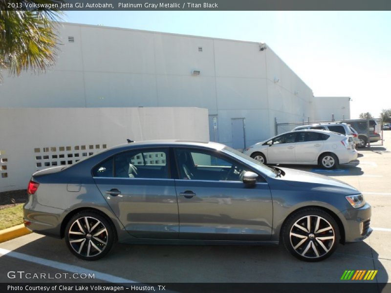 Platinum Gray Metallic / Titan Black 2013 Volkswagen Jetta GLI Autobahn