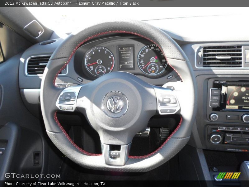  2013 Jetta GLI Autobahn Steering Wheel