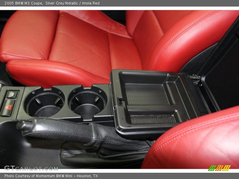 Silver Grey Metallic / Imola Red 2005 BMW M3 Coupe
