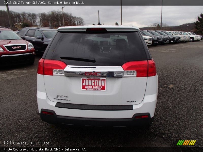 Summit White / Jet Black 2013 GMC Terrain SLE AWD
