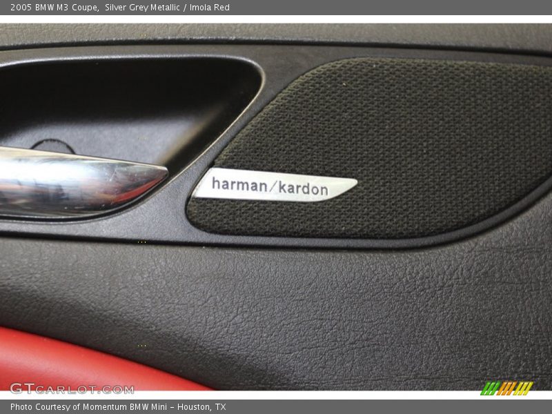 Silver Grey Metallic / Imola Red 2005 BMW M3 Coupe