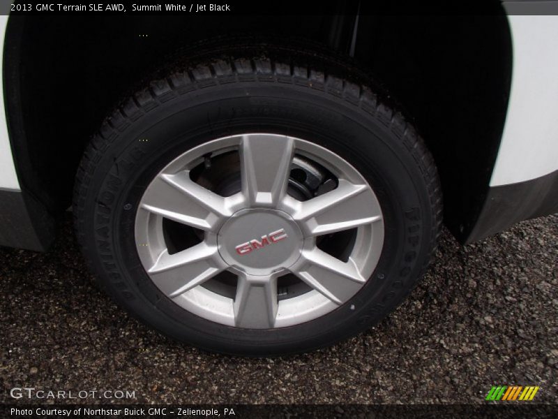 Summit White / Jet Black 2013 GMC Terrain SLE AWD