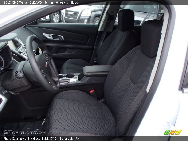 Summit White / Jet Black 2013 GMC Terrain SLE AWD