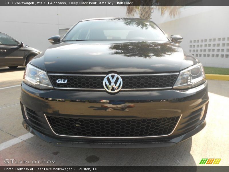 Deep Black Pearl Metallic / Titan Black 2013 Volkswagen Jetta GLI Autobahn