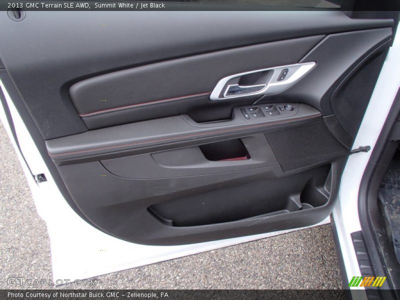Summit White / Jet Black 2013 GMC Terrain SLE AWD