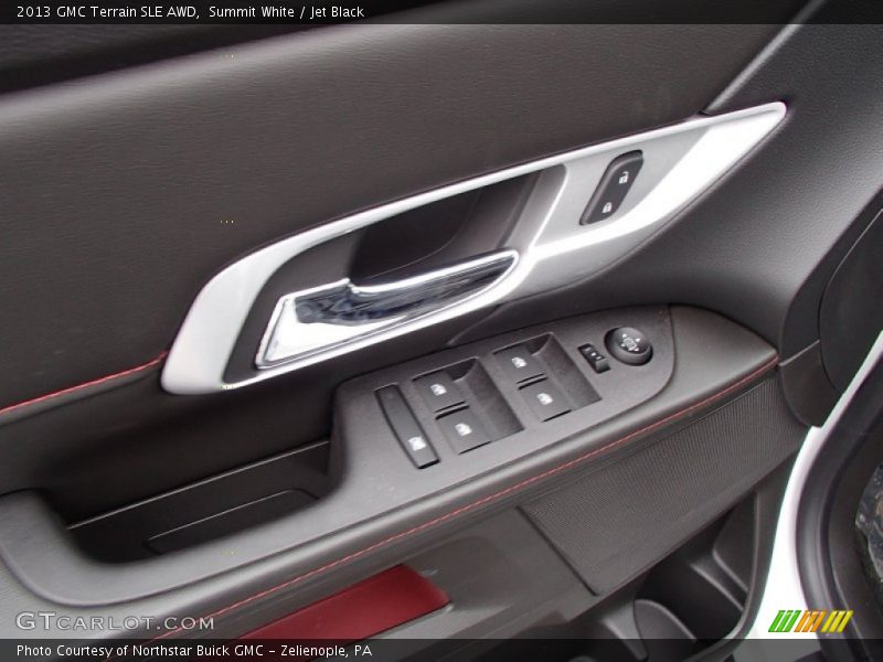 Summit White / Jet Black 2013 GMC Terrain SLE AWD