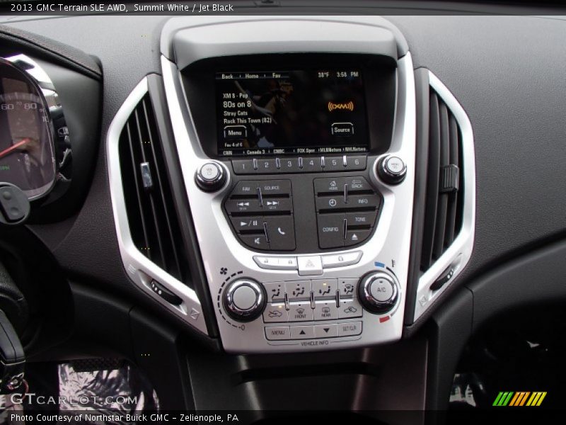 Summit White / Jet Black 2013 GMC Terrain SLE AWD