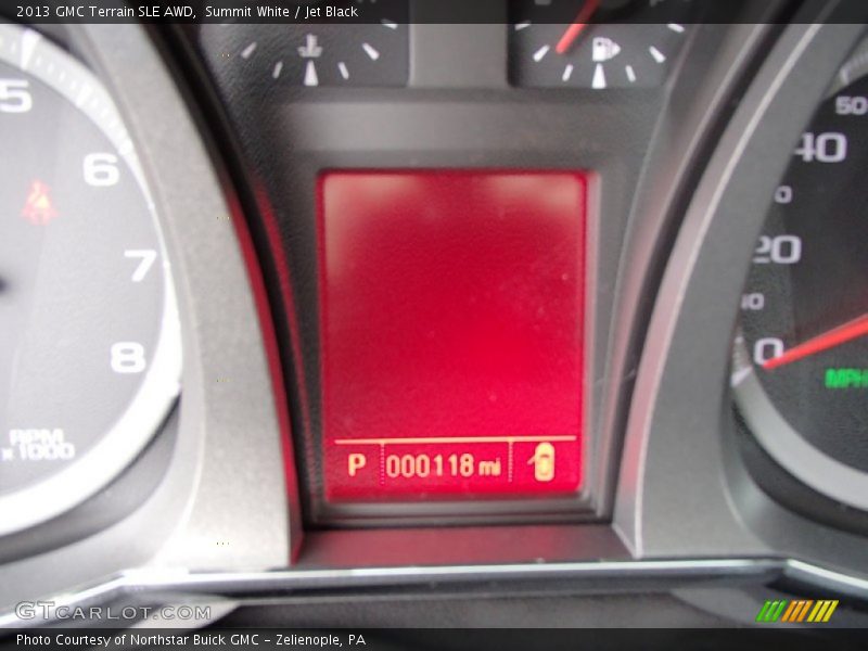 Summit White / Jet Black 2013 GMC Terrain SLE AWD