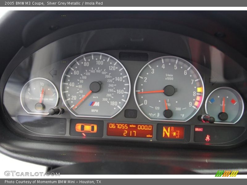  2005 M3 Coupe Coupe Gauges